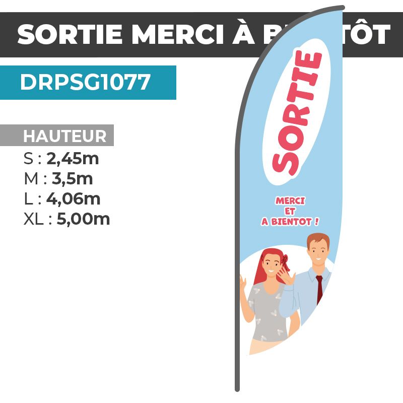 Drapeau SORTIE