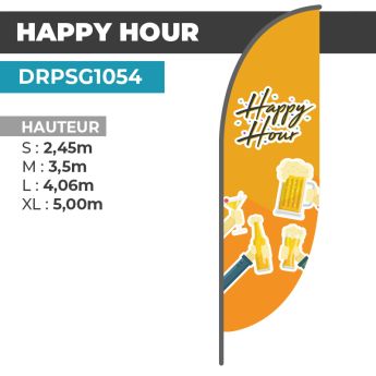 Drapeau HAPPY HOUR