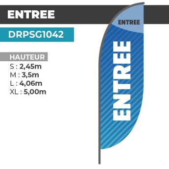 Drapeau ENTRÉE