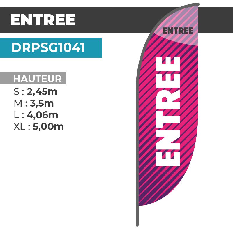 Drapeau ENTRÉE