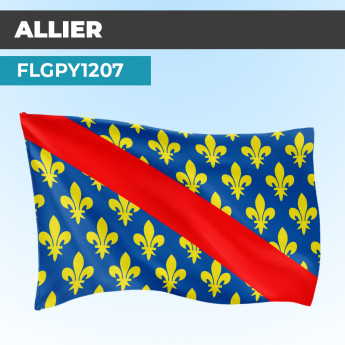 Drapeau ALLIER | Pavillon | Provinces Françaises