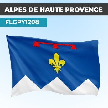Drapeau ALPES DE HAUTE PROVENCE | Pavillon | Provinces Françaises