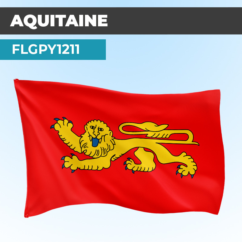 Drapeau AQUITAINE | Pavillon | Provinces Françaises