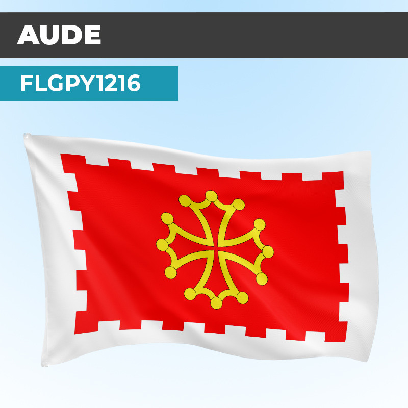 Drapeau AUDE | Pavillon | Provinces Françaises