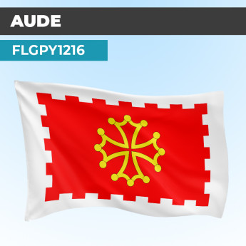 Drapeau AUDE | Pavillon | Provinces Françaises