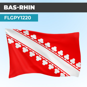 Drapeau BAS-RHIN | Pavillon | Provinces Françaises