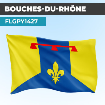 Drapeau BOUCHES DU RHONE | Pavillon | Provinces Françaises