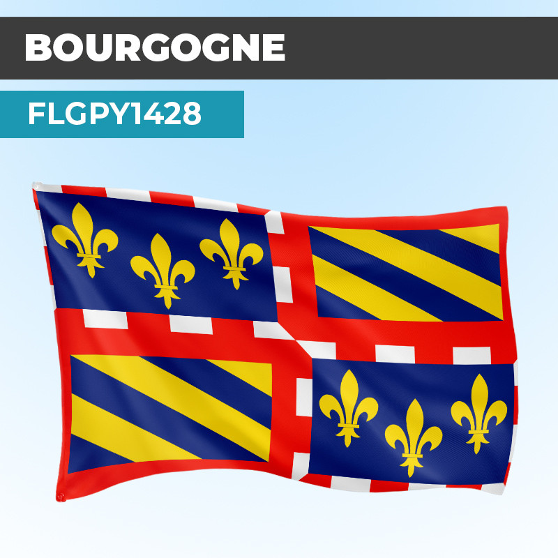 Drapeau BOURGOGNE | Pavillon | Provinces Françaises