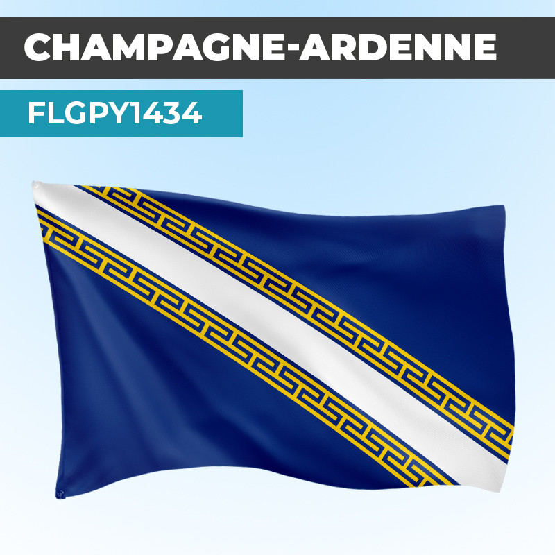 Drapeau CHAMPAGNE ARDENNE | Pavillon | Provinces Françaises