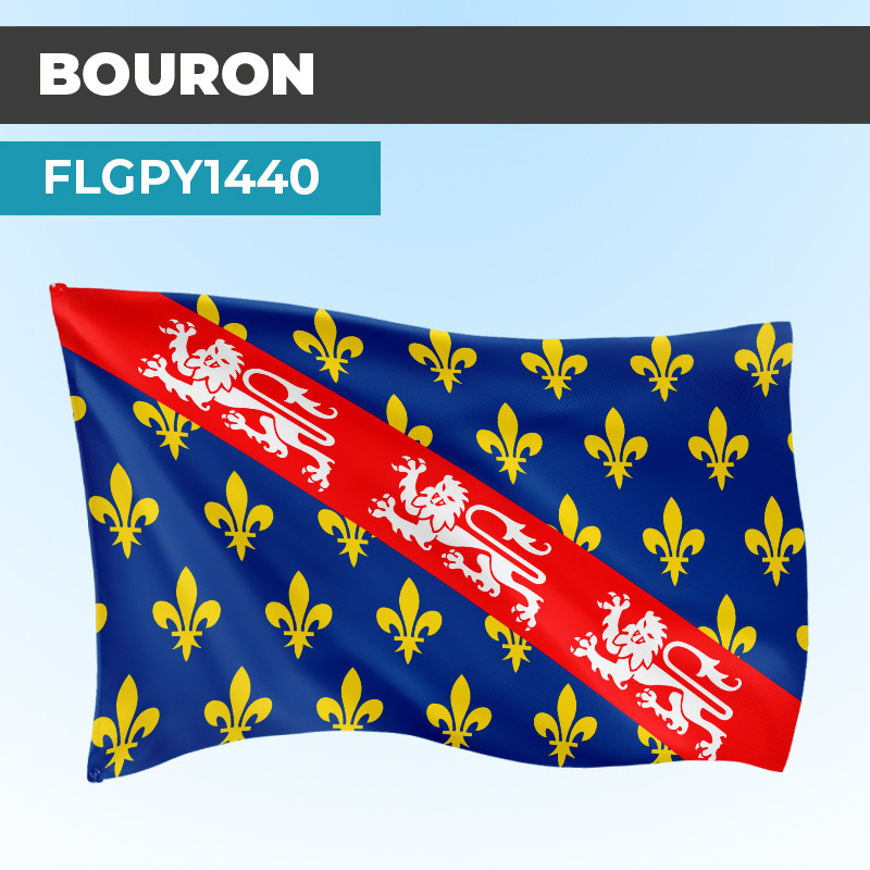Drapeau BOURON | Pavillon | Provinces Françaises