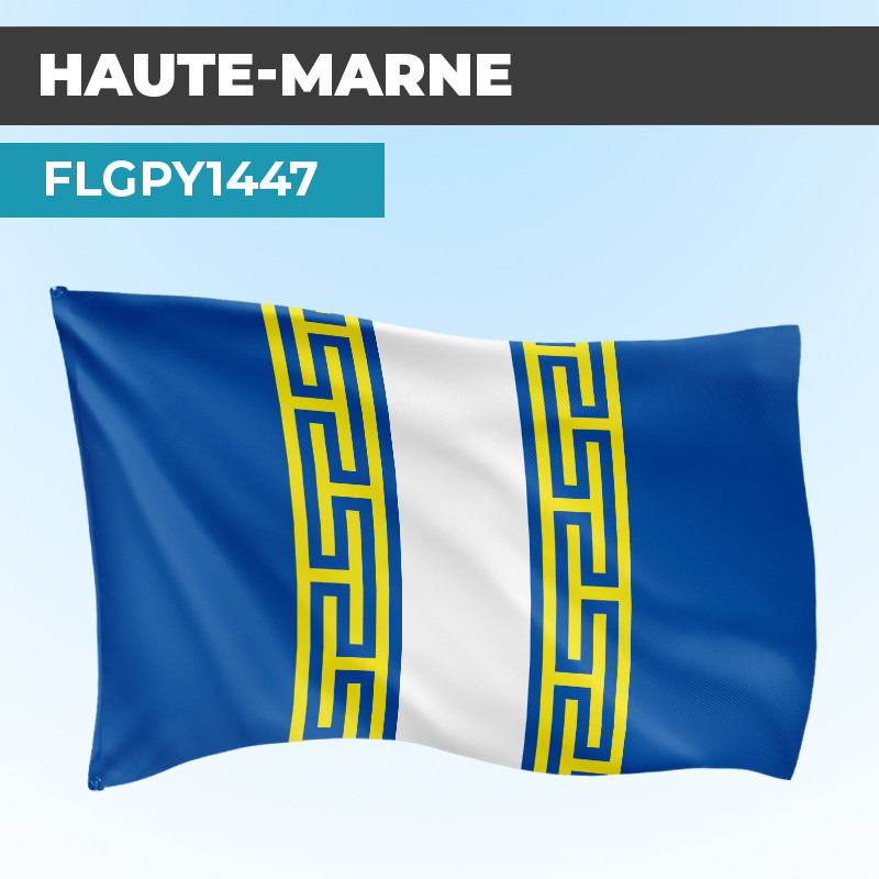 Drapeau HAUTE-MARNE | Pavillon | Provinces Françaises