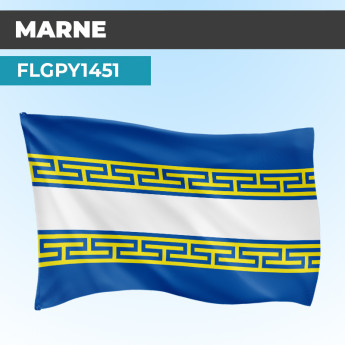 Drapeau MARNE | Pavillon | Provinces Françaises