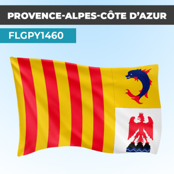 Drapeau PROVENCE-ALPES-CÔTE D'AZUR | Pavillon | Provinces Françaises