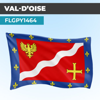 Drapeau VAL D'OISE | Pavillon | Provinces Françaises