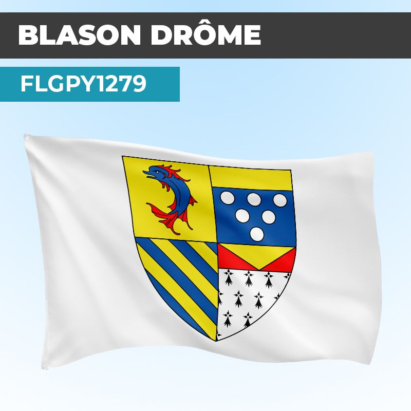 Drapeau XXX | Pavillon Blanc | Blason Armoirie
