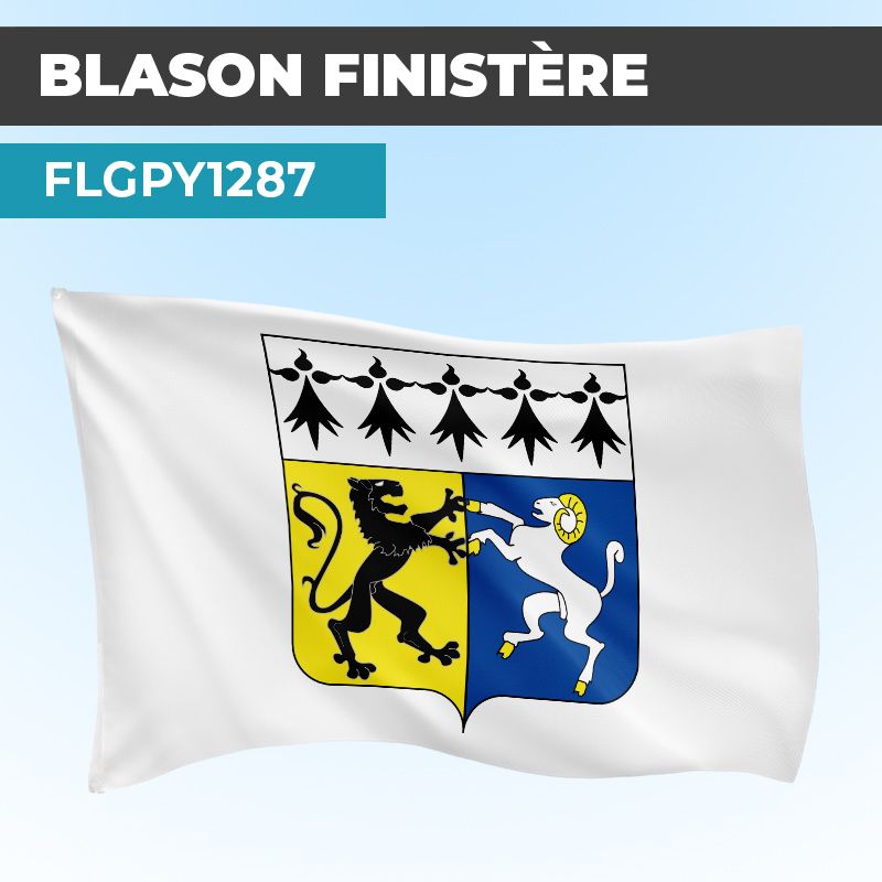 Drapeau XXX | Pavillon Blanc | Blason Armoirie