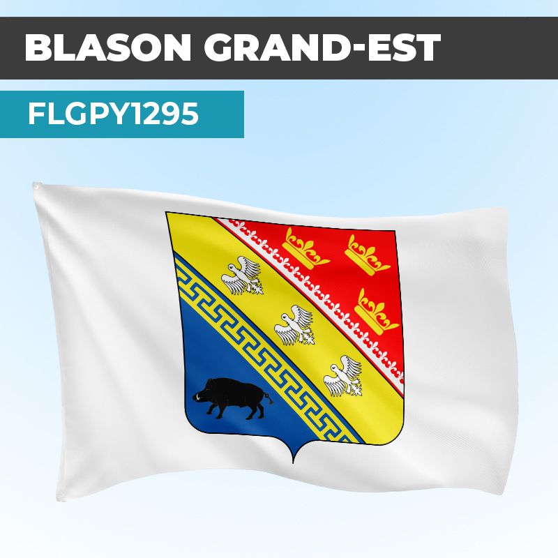 Drapeau XXX | Pavillon Blanc | Blason Armoirie