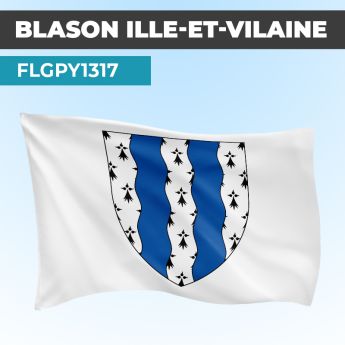 Drapeau XXX | Pavillon Blanc | Blason Armoirie