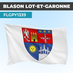 Drapeau XXX | Pavillon Blanc | Blason Armoirie