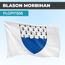 Drapeau XXX | Pavillon Blanc | Blason Armoirie