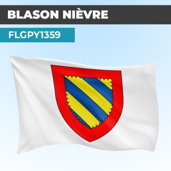 Drapeau XXX | Pavillon Blanc | Blason Armoirie