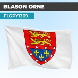 Drapeau XXX | Pavillon Blanc | Blason Armoirie