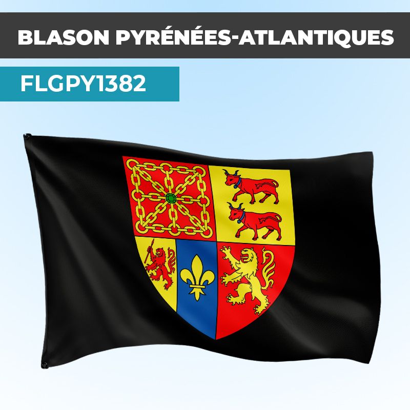 Drapeau XXX | Pavillon Noir | Blason Armoirie