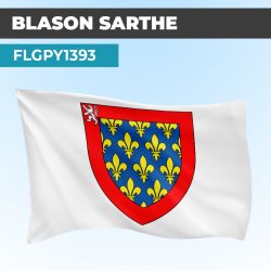 Drapeau XXX | Pavillon Blanc | Blason Armoirie