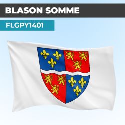 Drapeau XXX | Pavillon Blanc | Blason Armoirie