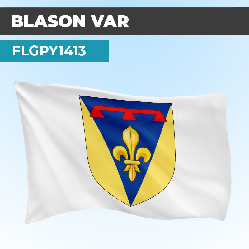 Drapeau XXX | Pavillon Blanc | Blason Armoirie
