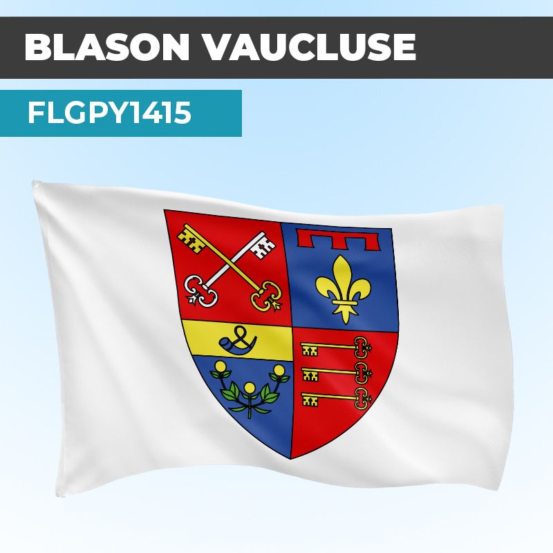 Drapeau XXX | Pavillon Blanc | Blason Armoirie