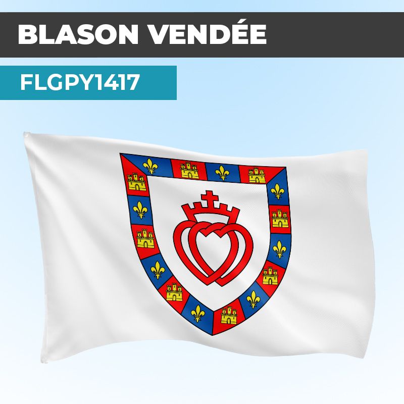 Drapeau XXX | Pavillon Blanc | Blason Armoirie