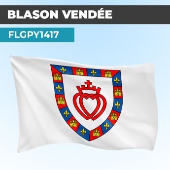 Drapeau XXX | Pavillon Blanc | Blason Armoirie
