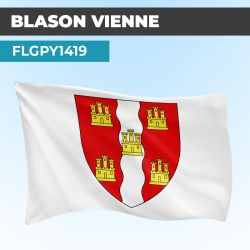 Drapeau XXX | Pavillon Blanc | Blason Armoirie