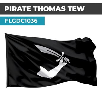 Drapeau PIRATE  | Pavillon Noir  | Drapeau Thomas TEW