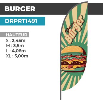 Drapeau BURGERS