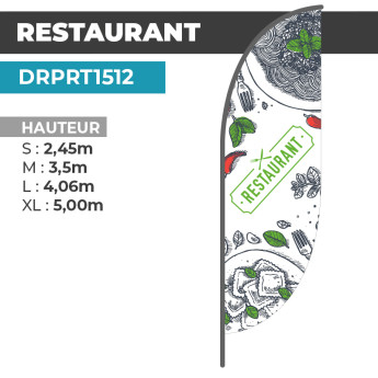 Drapeau RESTAURANT |    Livraison Express | DRPRT1512