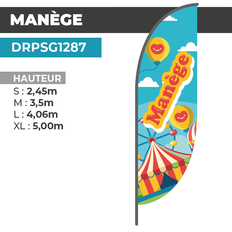Drapeau MANEGE | Meilleur Prix | DRPSG1287