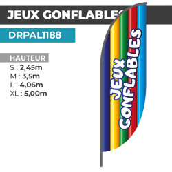 Drapeau JEUX GONFLABLES |...