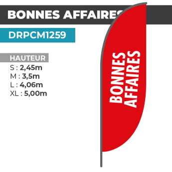 Drapeau BONNES AFFAIRES | Visuel Exclusif | DRPCM1259