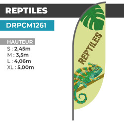 Drapeau REPTILES | Meilleur...