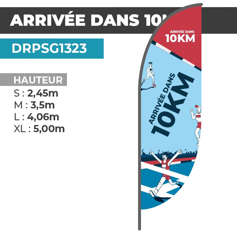 copy ofcopy ofcopy ofDrapeau ICI CARTE GRISE | Voile + Mat | avec ou sans Pied