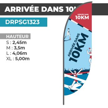 copy ofcopy ofcopy ofDrapeau ICI CARTE GRISE | Voile + Mat | avec ou sans Pied