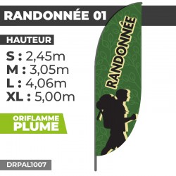 Oriflamme RANDONNÉE 01