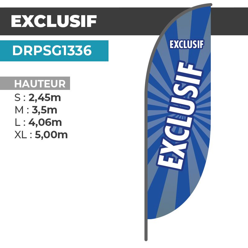 copy ofcopy ofcopy ofcopy ofcopy ofcopy ofcopy ofDrapeau ICI CARTE GRISE | Voile + Mat | avec ou sans Pied