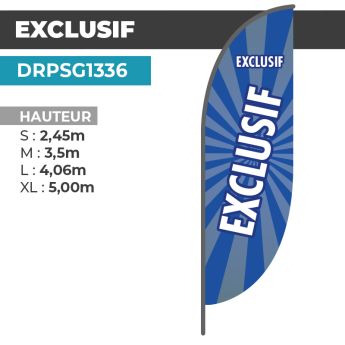 copy ofcopy ofcopy ofcopy ofcopy ofcopy ofcopy ofDrapeau ICI CARTE GRISE | Voile + Mat | avec ou sans Pied