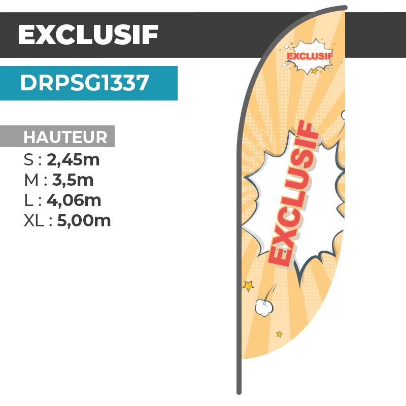 copy ofcopy ofcopy ofcopy ofcopy ofcopy ofcopy ofDrapeau ICI CARTE GRISE | Voile + Mat | avec ou sans Pied