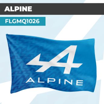 Drapeau ALPINE | Pavillon | Marque et Logo Automobile