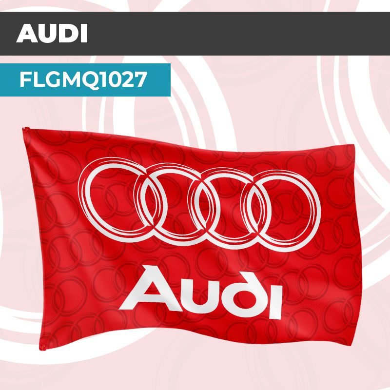 Drapeau AUDI | Pavillon | Marque et Logo Automobile