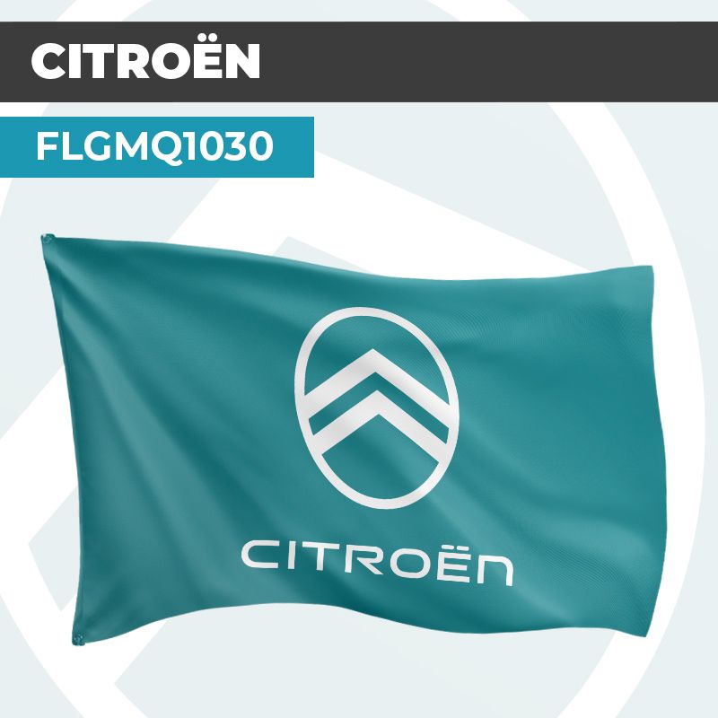 Drapeau CITROEN | Pavillon | Marque et Logo Automobile